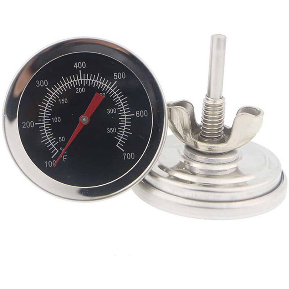 SENSHENGXIN Bbq Thermometer Temperature Gauge Barbecue Smoker Grill 350  Stainless Steel